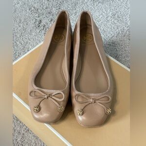 Tory Burch Nude Ballet Flats